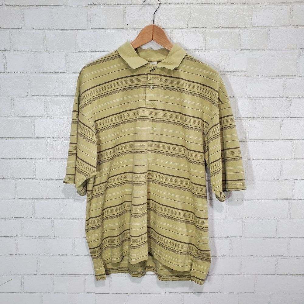 Columbia stripe short sleeve polo‎